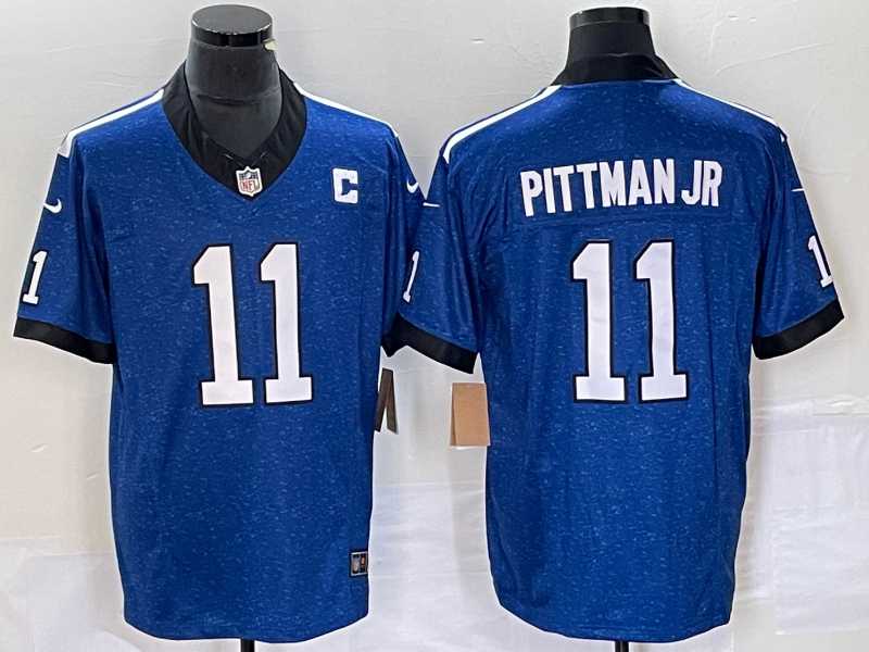 Men's Indianapolis Colts #11 Michael Pittman Jr Royal 2023 FUSE Indiana Nights Limited Stitched Jersey,We sell and wholesale Men's Indianapolis Colts #11 Michael Pittman Jr Royal 2023 FUSE Indiana Nights Limited Stitched Jersey on line form chian!